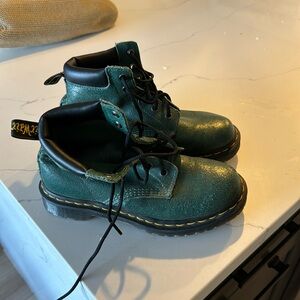 Dr. Martens 939 Hunter Green Leather Boots Women's Size 6